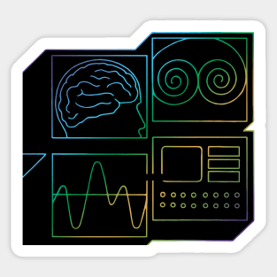 Cybernetics Brain Sticker